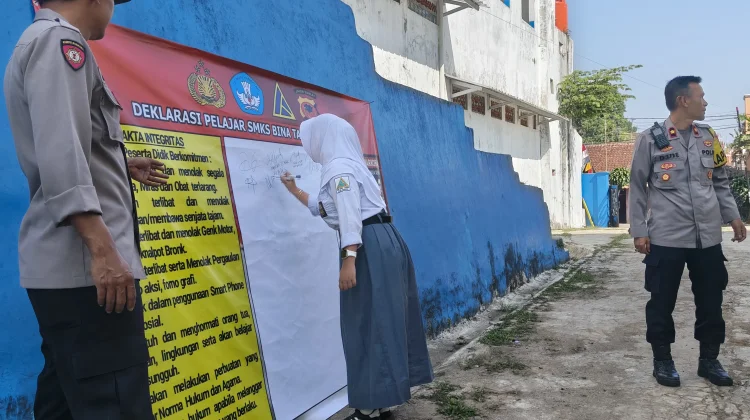 Komitmen SMKS Bintar Jalancagak Tolak Narkoba, Miras dan Geng Motor