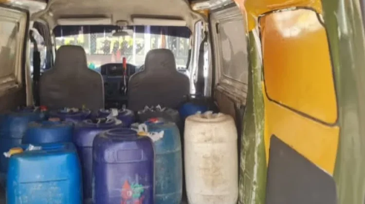 Polres Garut Amankan Pelaku Penyalahgunaan BBM Bersubsidi