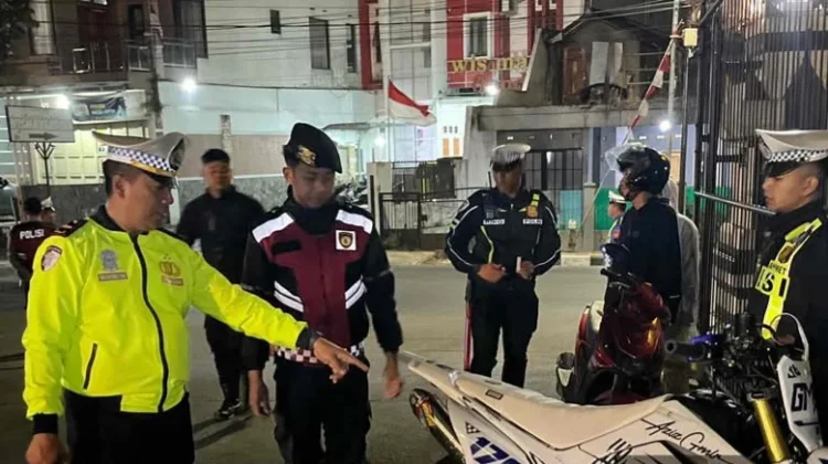 Razia Knalpot Brong di Garut Diintensifkan, Polisi Amankan Belasan Kendaraan