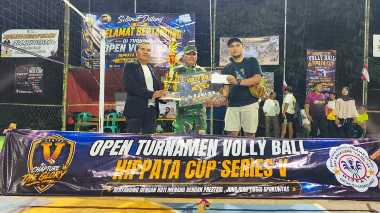 Turunen Bola Voli HUT RI, Pererat Sinergi TNI-Pemerinfah Desa dan Masyarakat