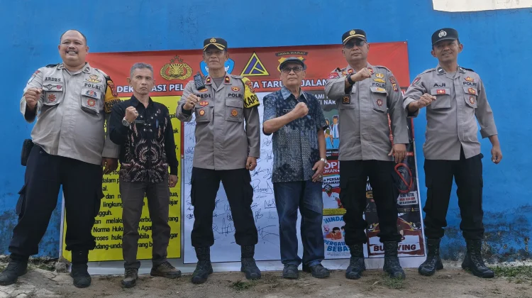 Sinergi Sekolah Dengan Polsek Jalancagak, Bentengi Siswa Dari Pengaruh Narkoba