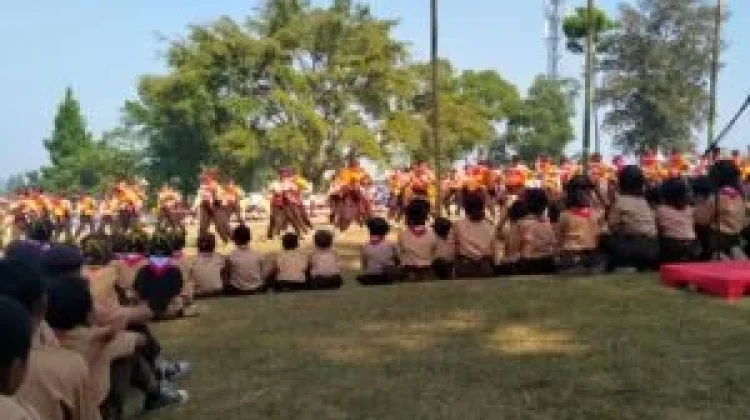 HUT Pramuka ke-65, Kwarran Cisarua Perkuat Karakter dan Ketahanan Bangsa