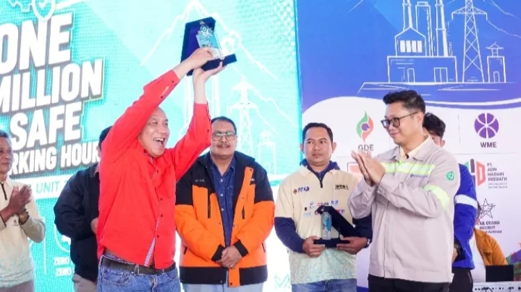 PLTP Patuha Unit 2 Torehkan Prestasi, Raih Satu Juta Jam Kerja Selamat