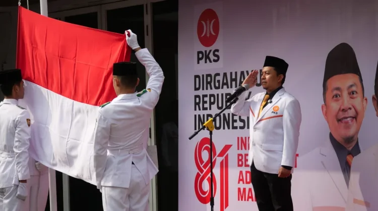 Upacara HUT ke-81 RI, PKS Jawa Barat Soroti Duka NTT dan Capaian Jabar