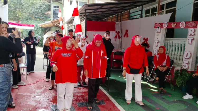 Kemeriahan Warga Kota Bandung di HUT ke-81 RI