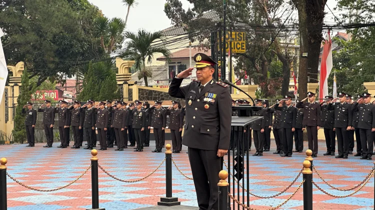 Polres Subang Gelar Upacara HUT RI, Tanamkan Semangat Pengabdian dan Pelayanan