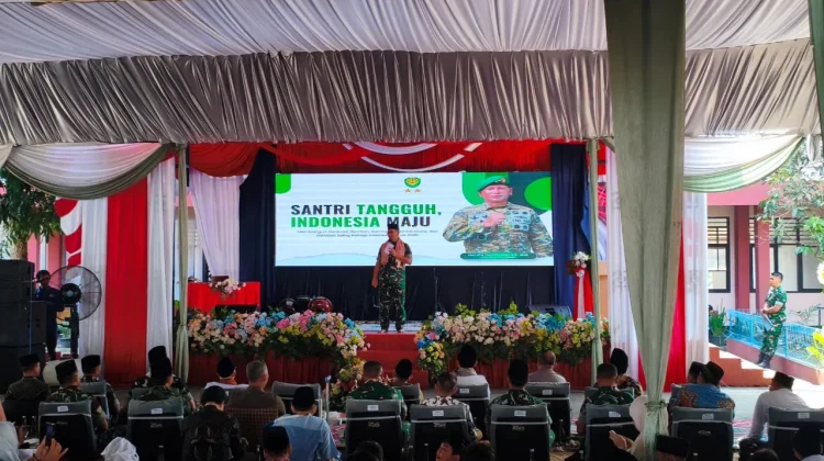 Pangdam Dorong Santri Kuasai Teknologi dan Perkuat Semangat Kebangsaan