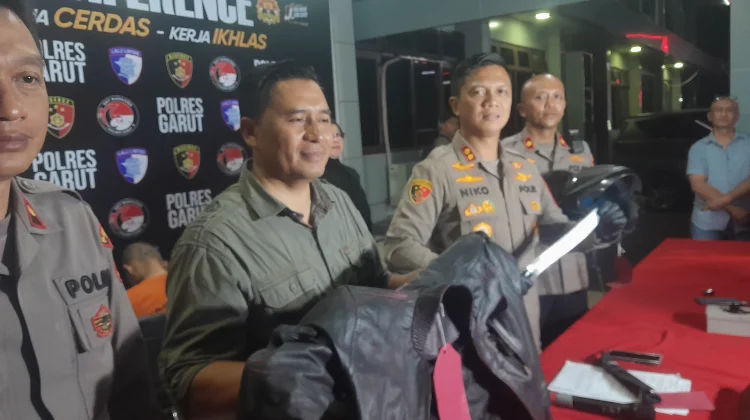 Timah Panas Polisi Menghujam Tersangka Penganiaya di Garut