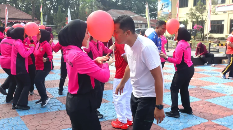 Meriahkan HUT RI dan Polwan, Polres Subang Gelar Berbagai Lomba