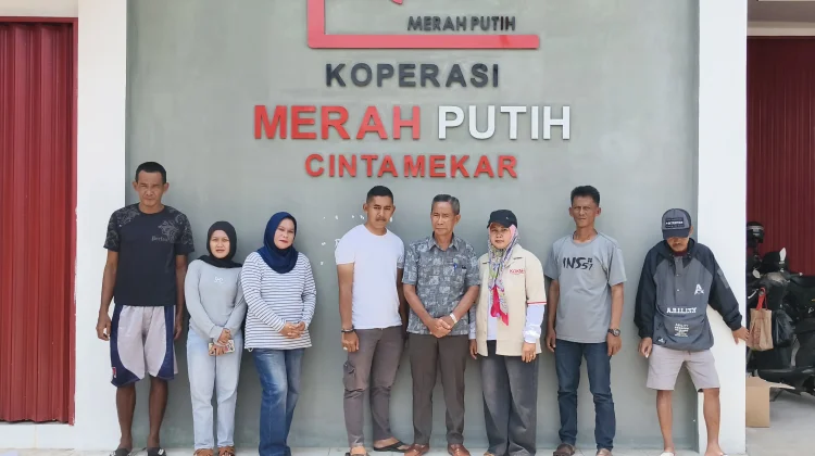 Kades Cintamekar Tegaskan, KDKMP di bangun di atas Lahan Milik Desa