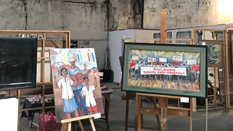 Pameran Hidangan Alakadarnya Kenang Seniman Karnedi Nataatmaja
