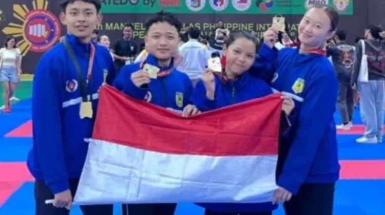 Raih Empat Emas, Karate Jabar Bersinar di Filipina