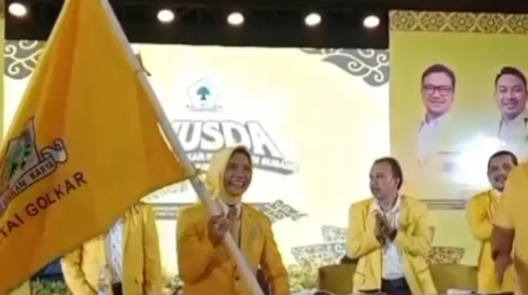 Golkar Subang Solid, Elita Budiarti Kembali Mendapat Mandat Pimpin DPD