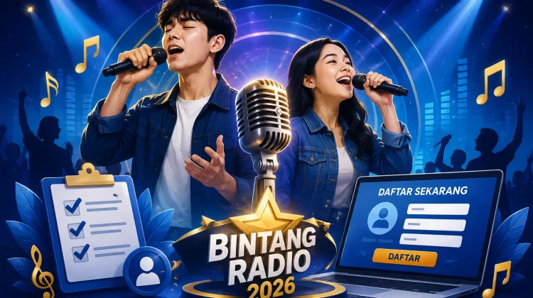 Enam Hari Lagi, Bintang Radio 2026 Tutup Pendaftaran