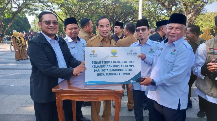 Pemkot Bandung Salurkan Bantuan Rp1,5 Miliar untuk Korban Gempa NTT