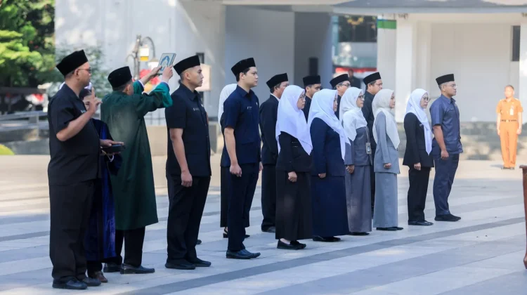 16 PNS Dilantik Jadi Pejabat Fungsional, Tekankan Amanah dan Profesionalisme