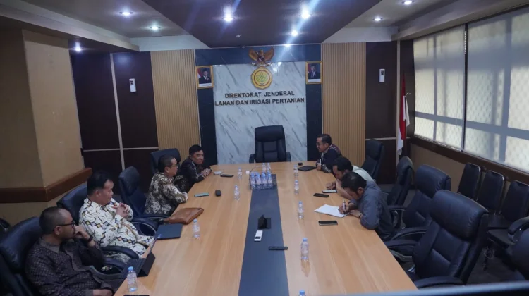 Pemkab dan Kementan Perkuat Insfratruktur Irigasi Pertanian