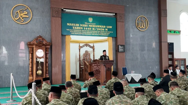 Maulid Nabi Jadi Momentum Pangdam Siliwangi Perkuat Akhlak Prajurit