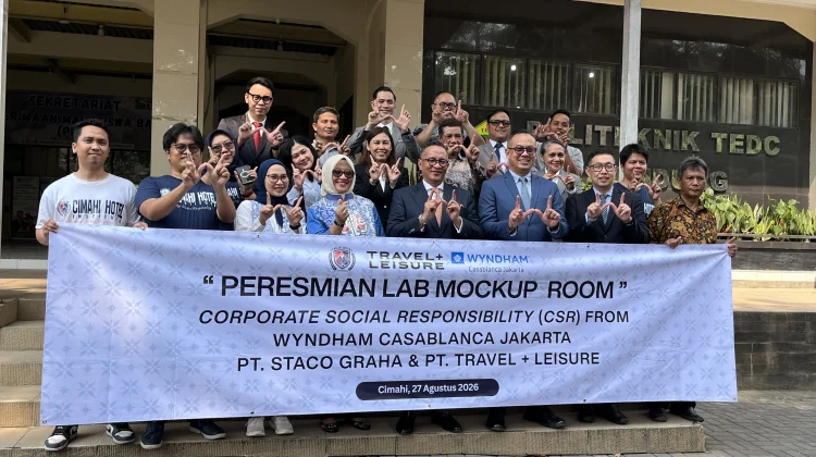 Wyndham Casablanca Jakarta Resmikan Mock Up Room di Cimahi Hotel Institute