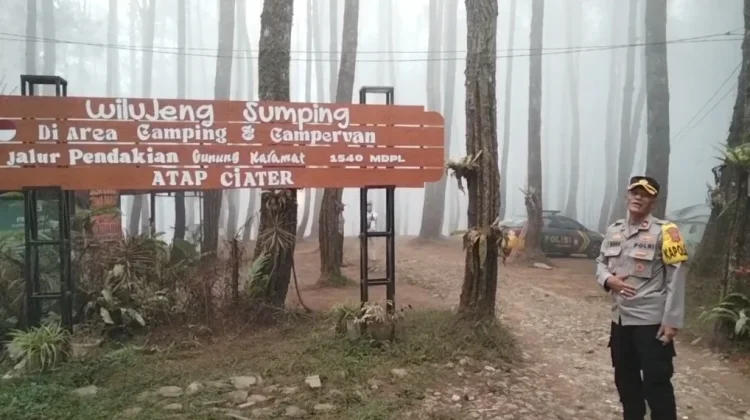 Polsek Jalancagak Cegah Karhutla Gunung Karamat