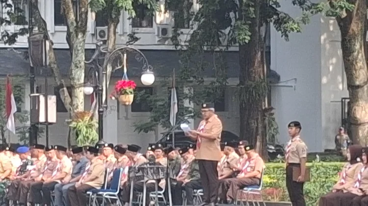Hari Pramuka Ke-65, Wali Kota Tekankan Pentingnya Generasi Tangguh dan Berkarakter