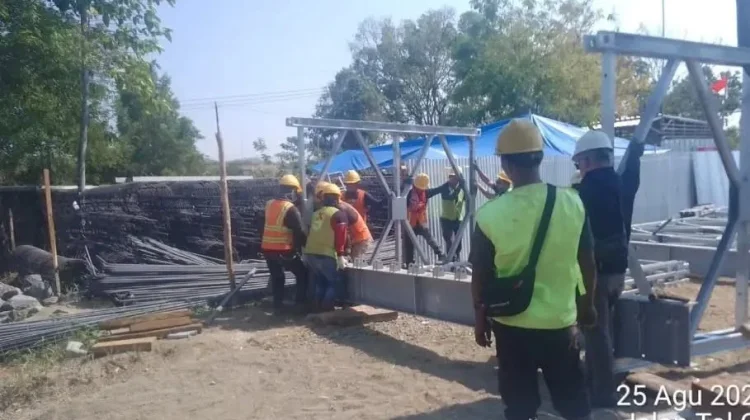 Jembatan Bailey Sasak Beureum Mulai Dirakit, Akses Ujungjaya Tetap Terhubung