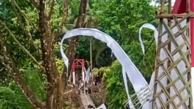 Jembatan Pongpet Miring saat Peresmian, TNI AD Luruskan Fakta Kondisi dan Penyebab