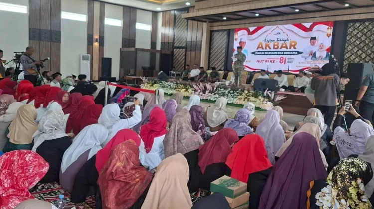 Mantan Prajurit Kopassus Gelar Tabligh Akbar dan Aksi Sosial di Ciwidey