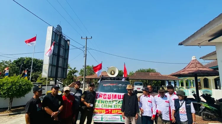 Panitia Pilkades Karangsari Binong Sosialisasi dan Edukasi Warga
