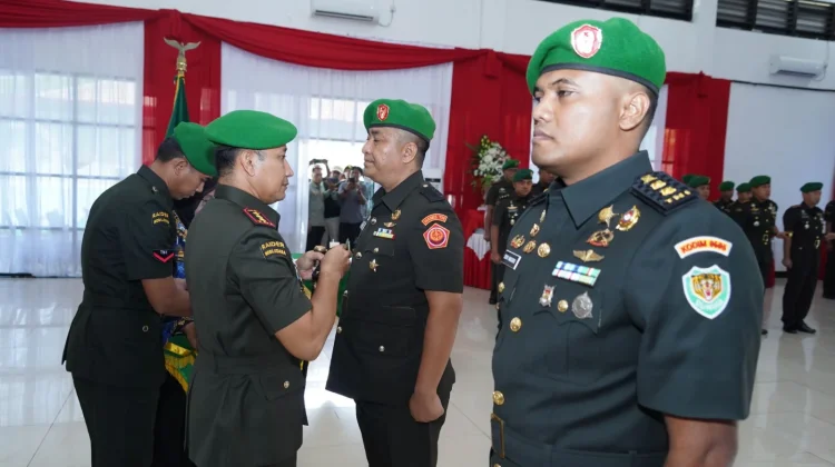 Jabatan Dandim 0605/Subang Diserahterimakan, Ini Pesan Danrem 063/SGJ