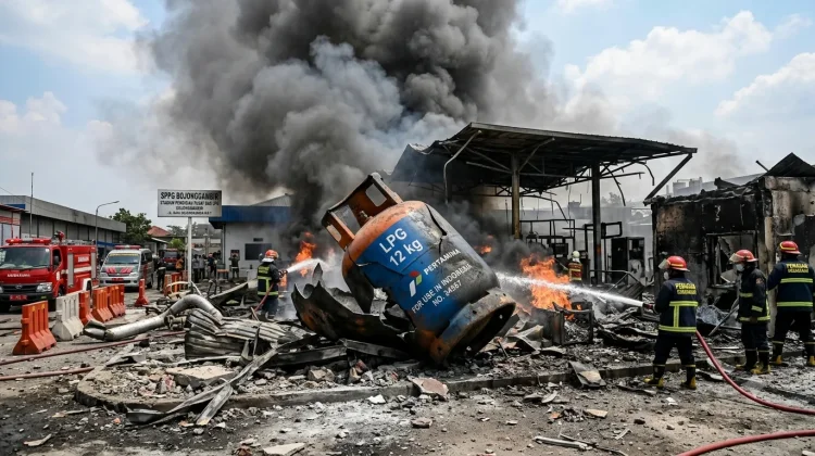 Tabung Gas Meledak, Tiga Relawan Dapur SPPG di Tasikmalaya Luka Bakar