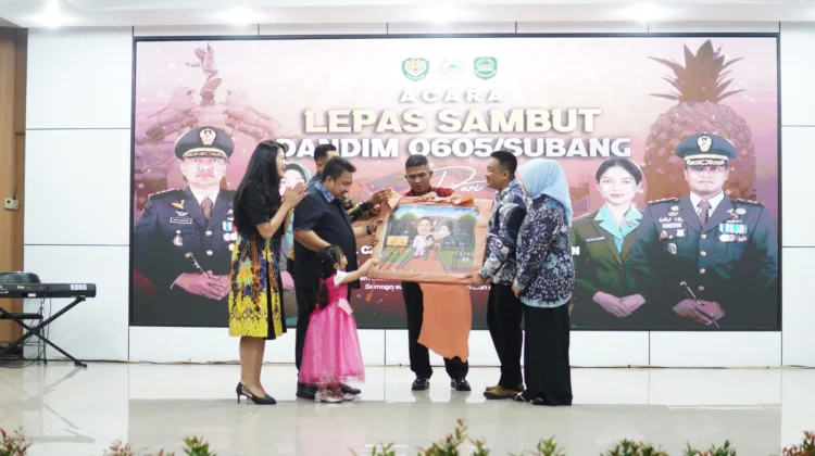 Pisah Sambut Dandim Subang, Kang Rey Tekankan Penguatan Sinergitas dan Kolaborasi