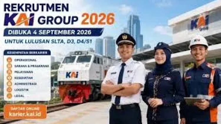 Lowongan Pekerjaan di Badan BUMN Kereta Api, PT.KAI