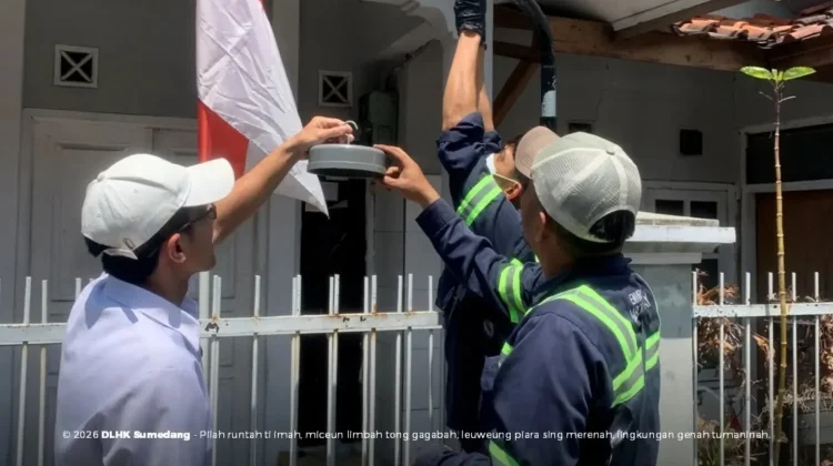 DLHK Sumedang Pantau Kualitas Udara di Empat Kawasan Strategis