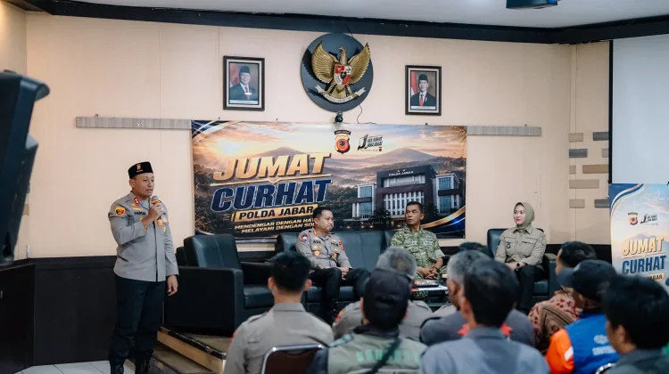 Jumat Curhat Kapolres Cimahi, Ruang Warga Sampaikan Keluhan Kamtibmas