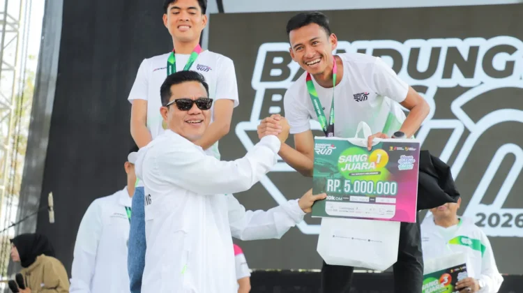 Bandung Bedas Run 2026, Meriah juga Ramai Pelari