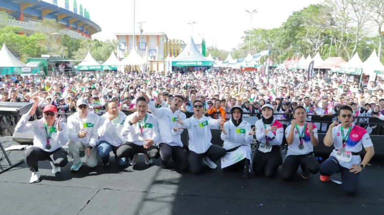 Bandung Bedas Run 2026, Meriah juga Ramai Pelari
