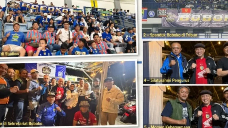 BOBOKO Bangun Persaudaraan Suporter di Laga Persib PSM