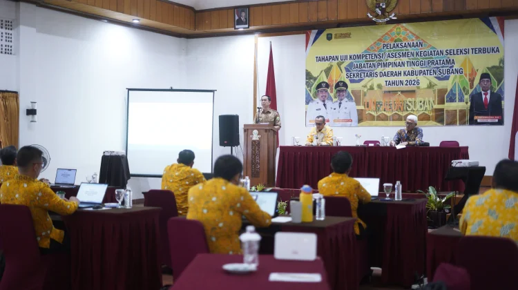 10 Kandidat Ikut Uji Kompetensi Calon Sekda Subang Secara Transparan