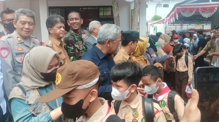 945 Siswa SDN 026 Bojongloa Belajar di SDN 148 Cibaduyut, Terapkan Dua Shift