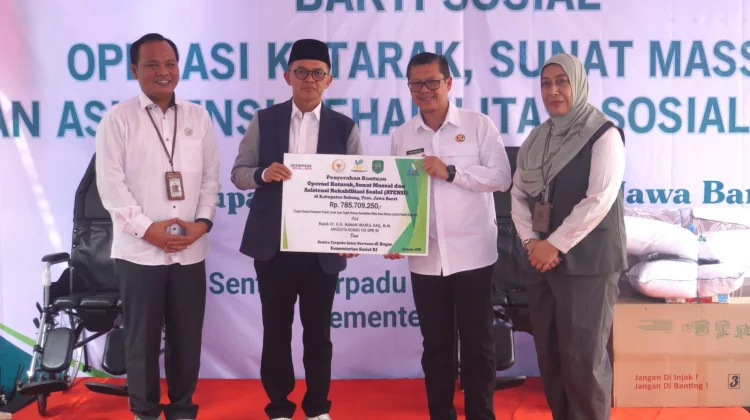 Baksos Kemensos di Subang, Salurkan Bantuan Rp785 Juta untuk 372 Penerima Manfaat