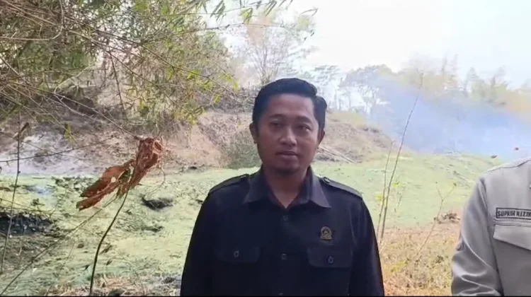 Komisi II DPRD Garut Geruduk Lokasi Pembuangan Limbah Kulit B3
