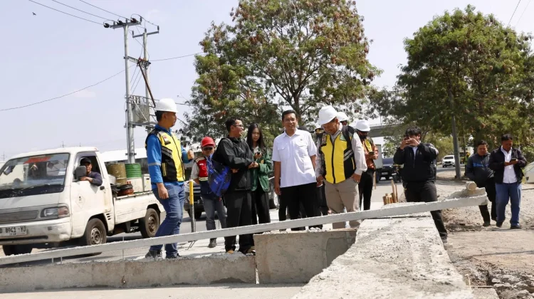 Komisi IV DPRD Jawa Barat Tinjau Pembangunan Jalan Sapan-Majalaya