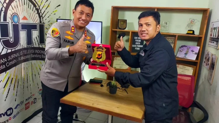 Kapolres Cimahi Perkuat Sinergi dengan Ikatan Jurnalis Televisi Indonesia
