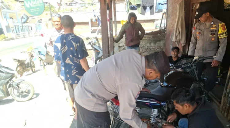 Razia Knalpot Brong, Polisi di Garut Sasar Sekolah dan Perkampungan
