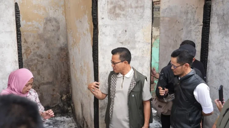 Korban Kebakaran Pacet Dapat Tempat Tinggal sementara