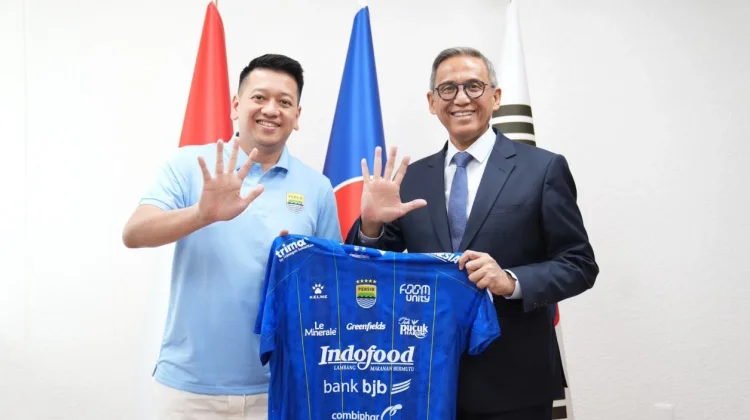 Persib Sambangi KBRI Seoul jelang Hadapi FC Seoul
