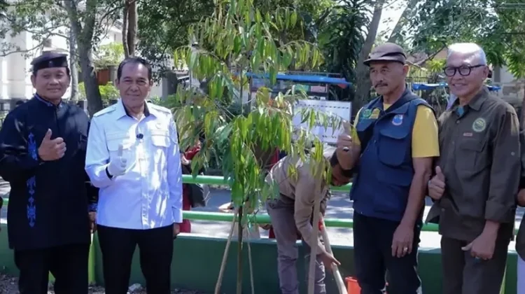 Bukan Sekadar Pengganti, Pohon Durian hingga Trembesi Ditanam di Cimahi