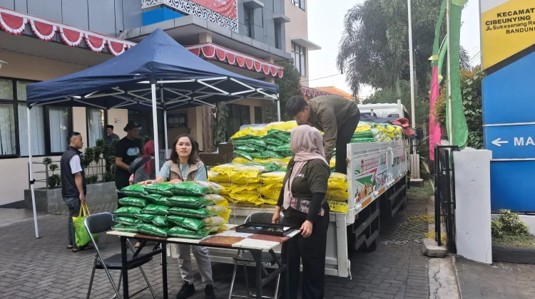 GPM Bandung Sediakan Hampir 4 Ton Beras, Ayam dan Telur Jadi Komoditas Tambahan