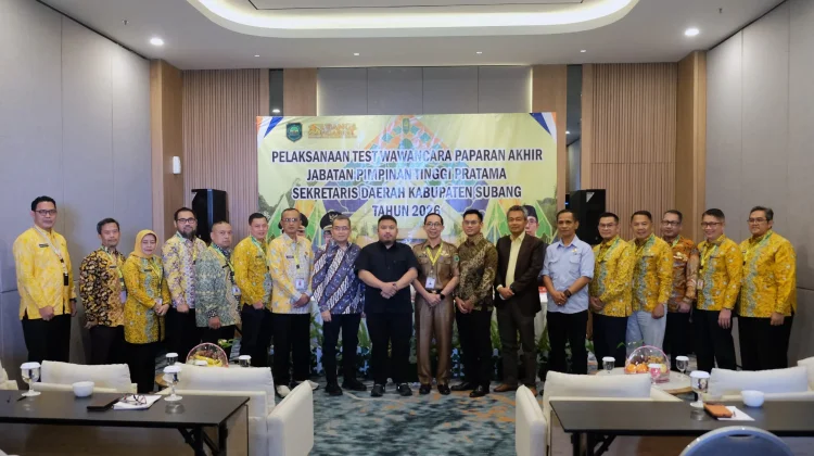 Seleksi Sekda, Kang Rey, Lahirkan Sekda Profesional Penggerak Birokrasi